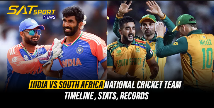 South Africa National Cricket Team vs India National Cricket Team Timeline